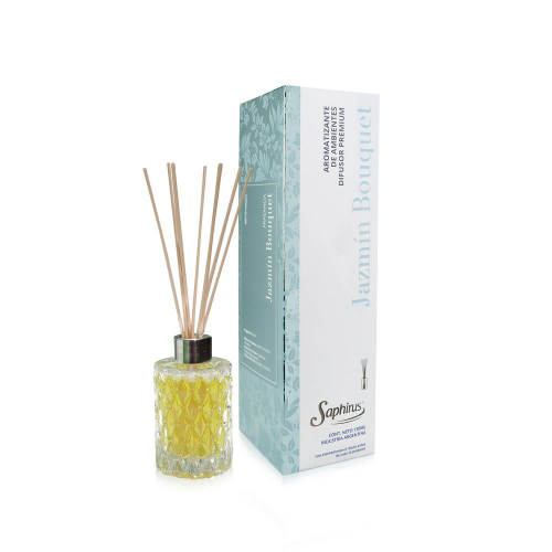DIFUSOR AROMATICO PREMIUM SAPHIRUS JAZMIN Y BOUQUET