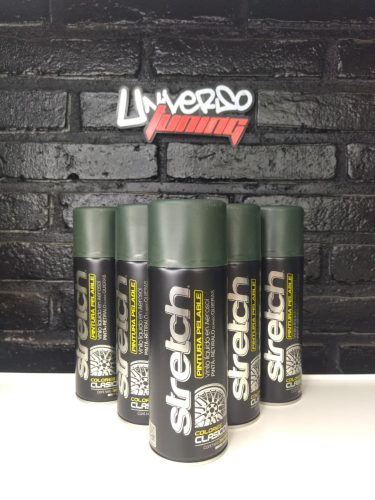 AEROSOL STRETCH VERDE MILITAR CLASICO