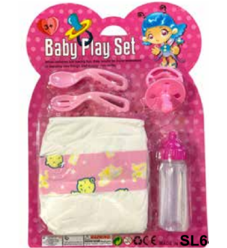 MAMADERA - KIT BEBE C/ACC IJ0989-SR643-44/SL643
