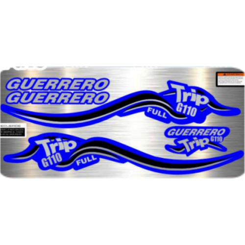 TIPO ORIGINALES PREMIUM LAMINADAS GUERRERO TRIP TPG10