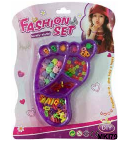 SET - PULSERA P/ ARMAR BLISTER PIECITO IJ0446