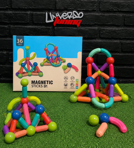 JUEGO BLOQUES MAGNETICO 36 PCS BM-NV1