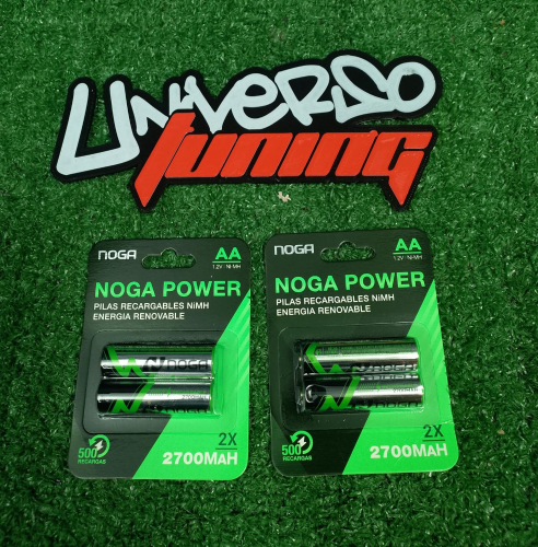 PILA AA RECARGABLES  2,7 BLISTER X2 NP-AAM 2.7B NOGA