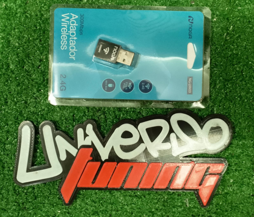 RECEPTOR ADAPTADOR NANO WI-FI VELOCIDAD DE TRANSFERENCIA 300 MBPS NOGA NG-UW03