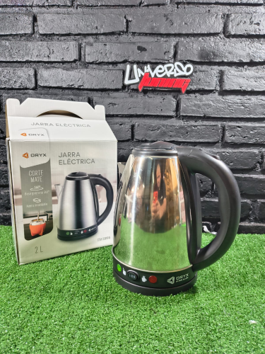 JARRA ELECTRICA CON CORTE MATE 2L,ACERO INOXIDABLE ORYX CTM-OSR9145
