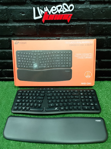 TECLADO ERGONÓMICO INALÁMBRICO NOGA NKB-Q90