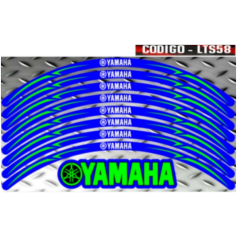 KIT LLANTAS LAMINADAS PARA AMBAS RUEDAS AMBOS LADOS YAMAHA LTS58