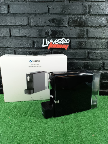 CAFETERA ESPRESSO SUONO ELEGANZA CÁPSULAS NEGRO HOG0218