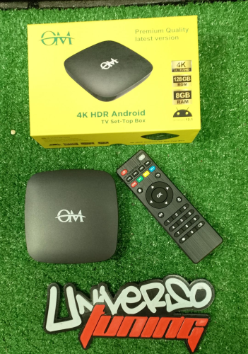TV BOX 4K HDR 128GB 8GB RAM OM D95G