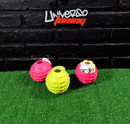 MASCOTA - JUGUETE PELOTA 8CM IGG-020