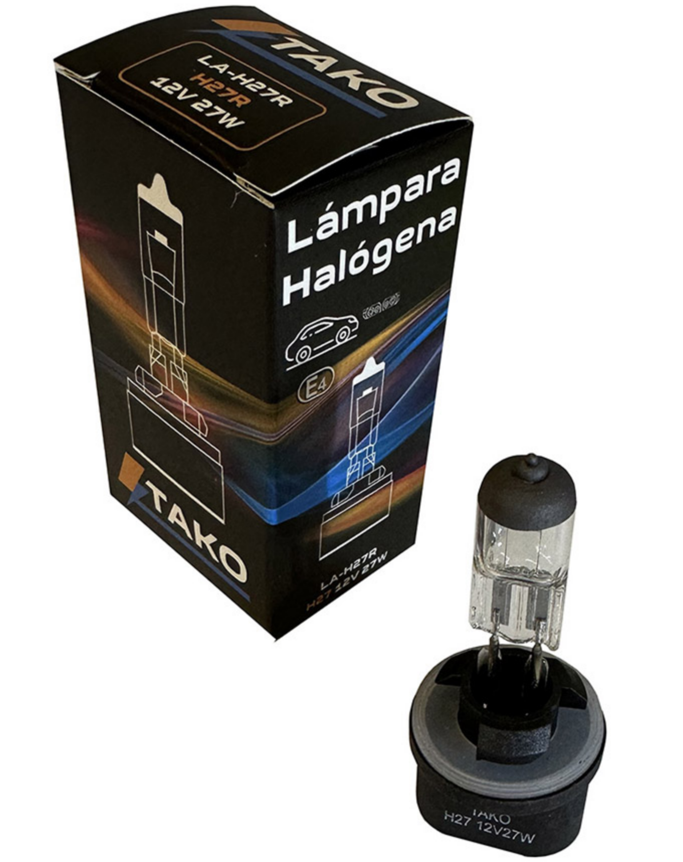 LAMPARA H27 27W 12V - TAKO LA-H27R