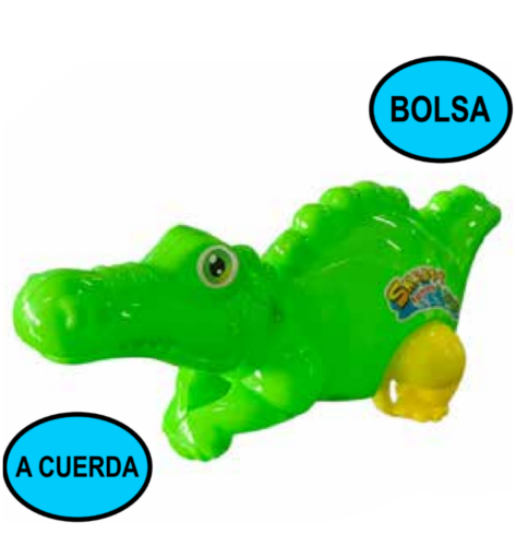 COCODRILO A CUERDA EN BOLSA IJ1170