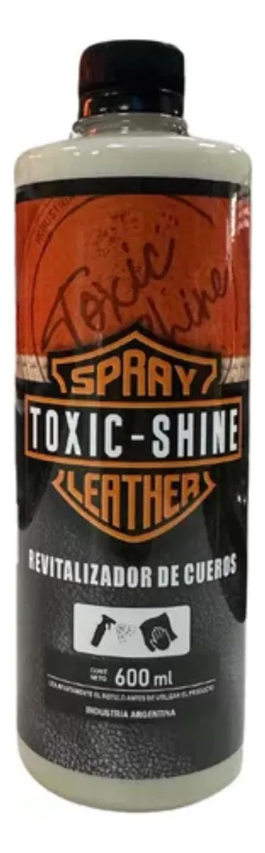 INTERIORES SPRAY LEATHER TOXIC SHINE 600ML