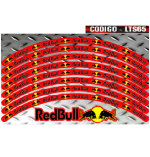 KIT LLANTAS LAMINADAS PARA AMBAS RUEDAS AMBOS LADOS REDBULL LTS65