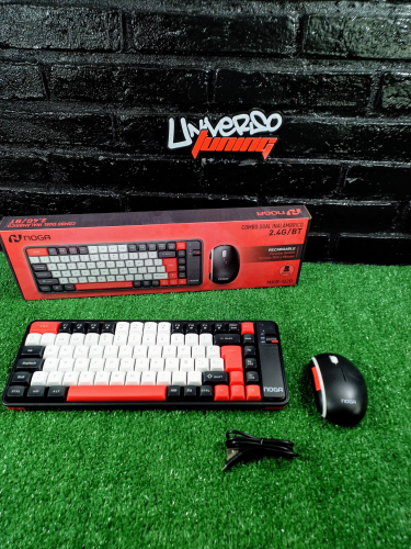 TECLADO + MOUSE INALAMBRICO NOGA NKB-Q20AZ