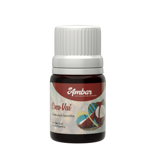 ACEITE PARA HORNILLOS AMBAR COCO VAI