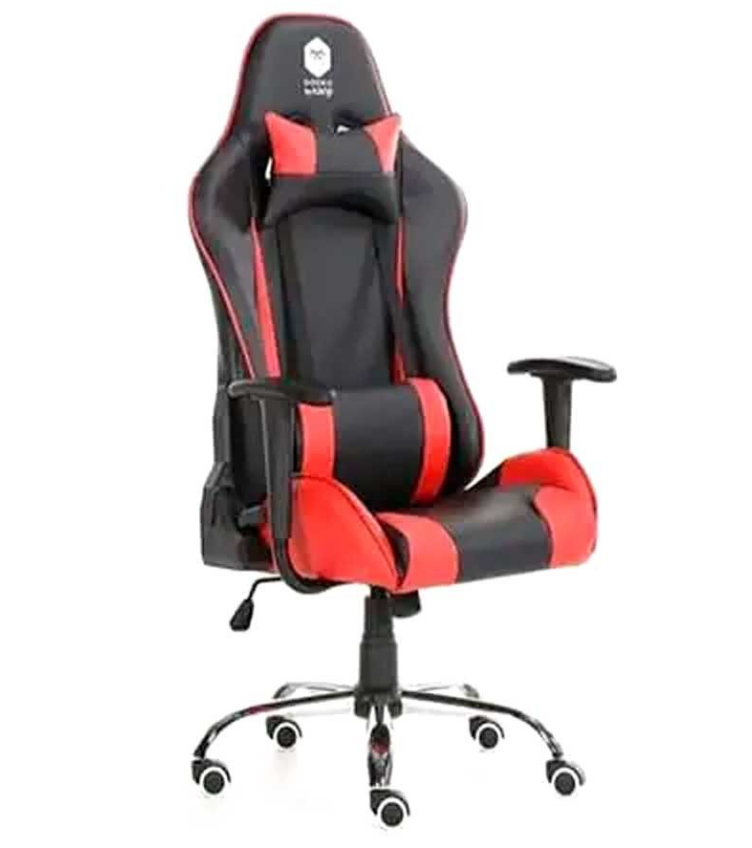 SILLA GAMER KANJI NEGRA/ROJA KJ-321T-BR