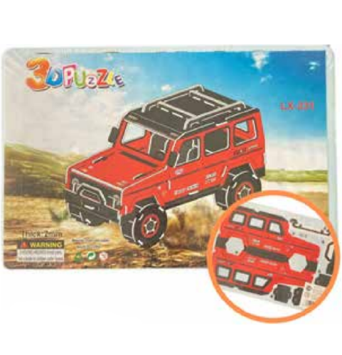 ROMPECABEZAS 3D CAMIONETA 24 PCS IJ1193-MKT309165