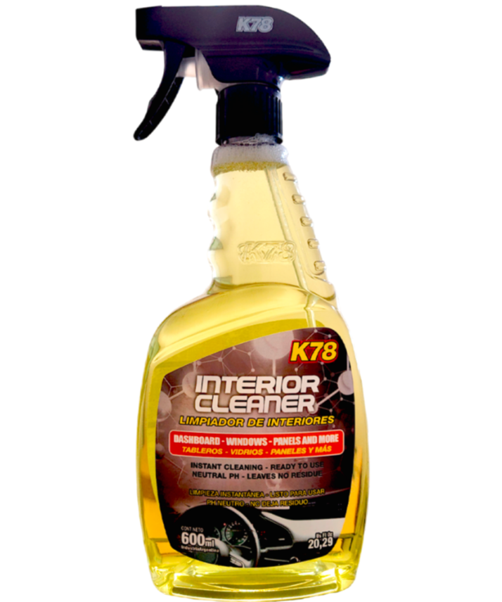 LIMPIADOR DE INTERIORES/INTERIOR CLEANER 600 ML K78