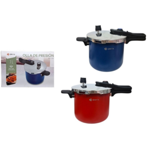 OLLA A PRESIÓN ANTIADHERENTE CAPACIDAD 7L ORYX OR-EKT0647/OR-EKT0647A