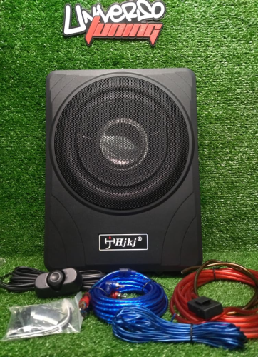 SUBWOOFER ULTRA CHATO BAJO ASIENTO,10" CON POTENCIA