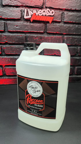 TOXIC GALLONS COMPANY RACCOON CLEAN TOXIC SHINE 4 LITROS