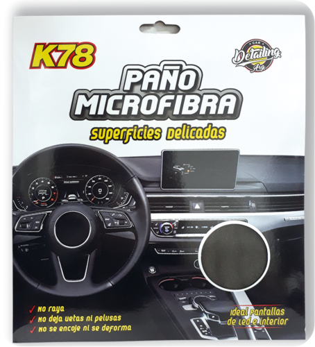 PAÑO MICROFIBRA SUPERFICIES DELICADAS 40X40 K78
