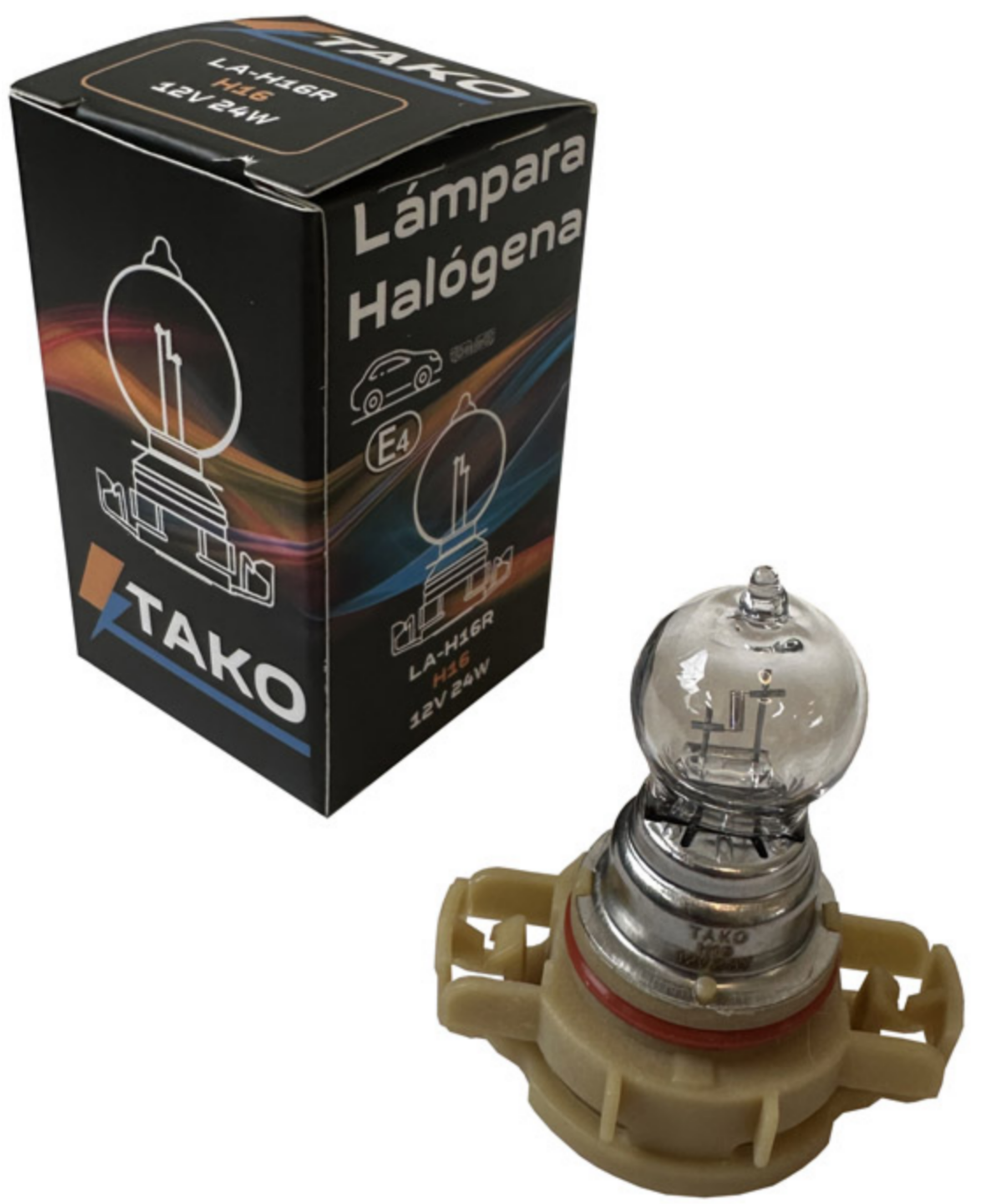 LAMPARA H16 24W 12V - TAKO LA-H16R