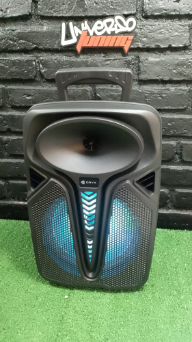 PARLANTE BLUETOOTH 8" JUNGLE CON MICROFONO Y CONTROL REMOTO ORYX SP-2386-6A