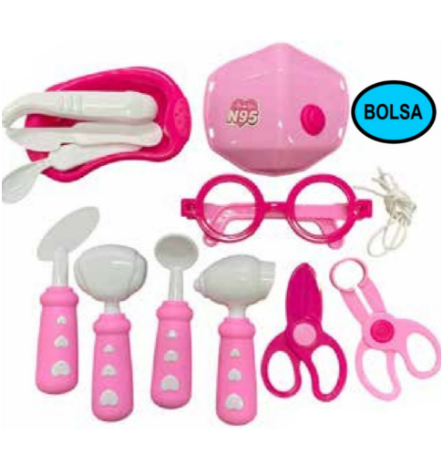 SET DE DOCTOR X 12 PCS EN BOLSA IJ1237