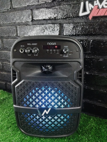 BAFLE MULTIMEDIA 6¨ USB/TF/FM/BT LED NGL-400BT NOGA