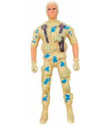 MILITAR - MUÑECO SOLDADO X1 IJ1209