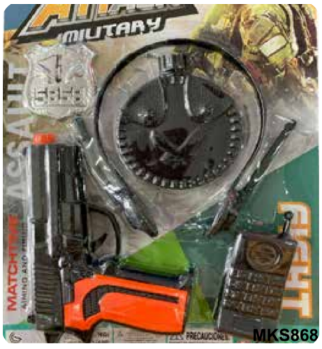 ARMA - SET POLICIA X 5 PCS IJ1191