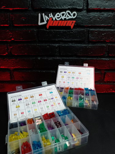 SET DE FUSIBLES 300 DIFERENTES AMPER (ZINC)