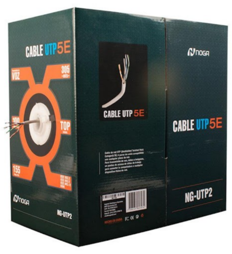 CABLE RED- UTP CAT5E UL NG-UTP2 NOGA CAJA DE 305M CADA UNA