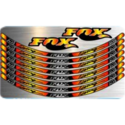 KIT LLANTAS LAMINADAS PARA AMBAS RUEDAS AMBOS LADOS FOX LTS201