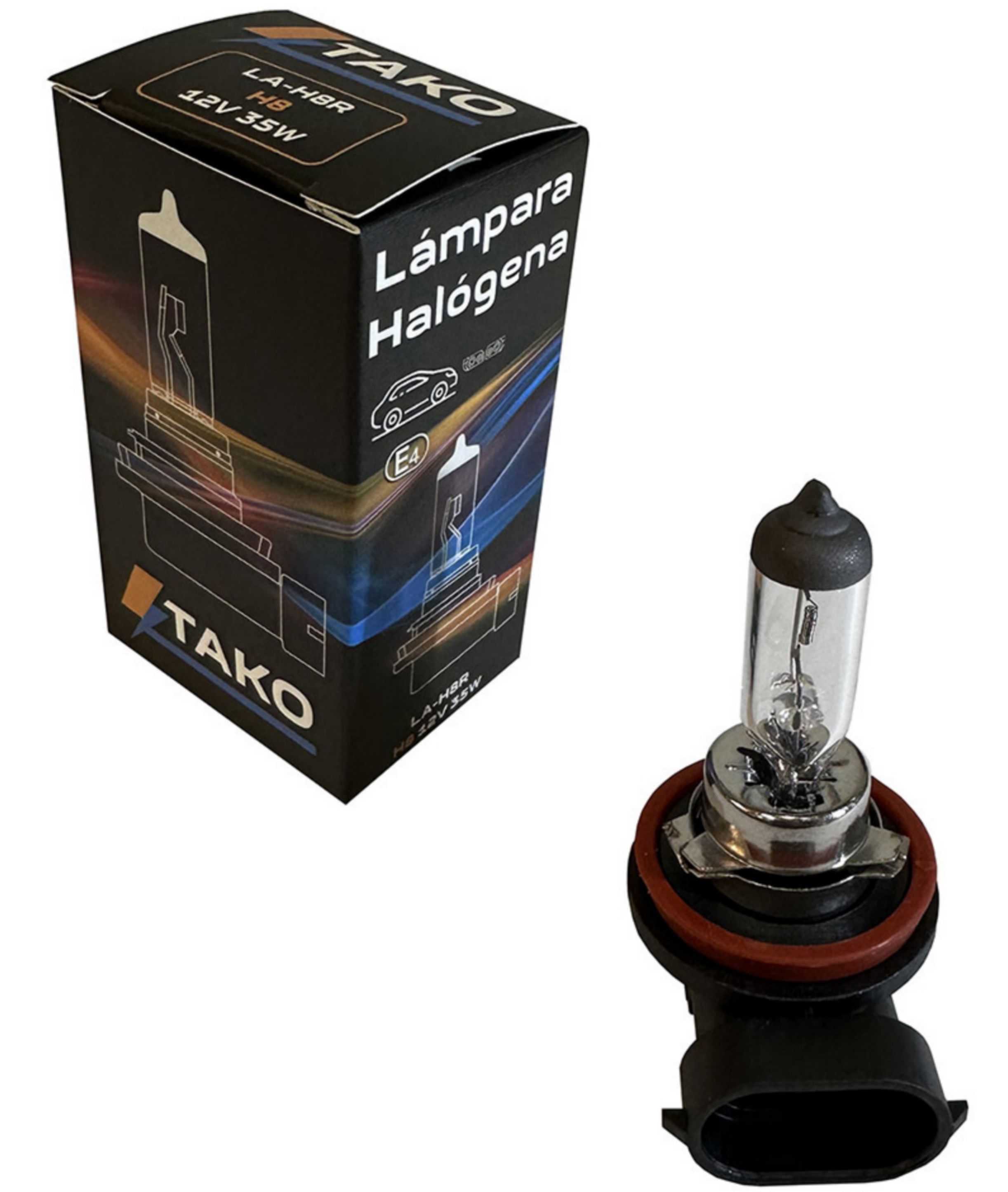 LAMPARA H8 35W 12V - TAKO LA-H8R