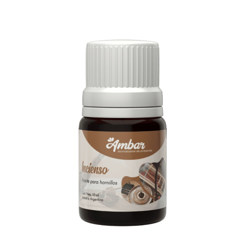 ACEITE PARA HORNILLOS AMBAR INCIENSO