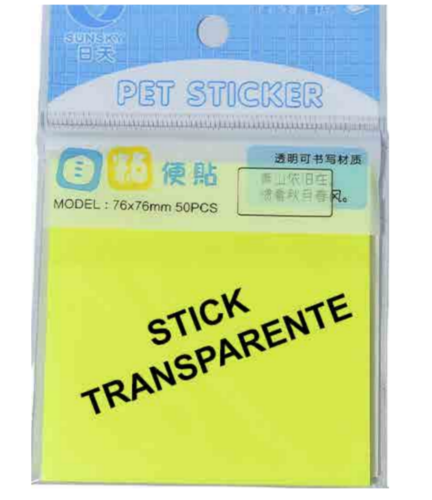 BLOCK NOTAS ADHESIVO NEON X50U IL0282/3107