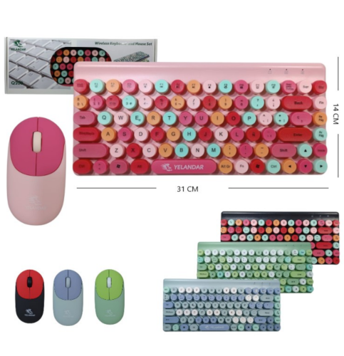 SET DE TECLADO Y MOUSE INALAMBRICO Q200
