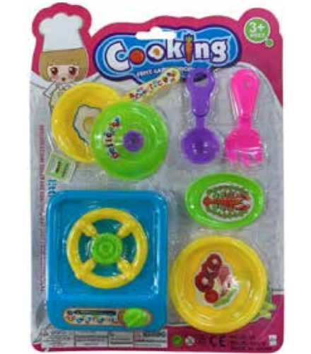 COCINA - SET X 7 PCS IJ1005-MR08