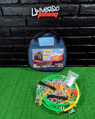 JGO. CADENA BARRO Y NIEVE X2 PCS CD-151 25MM IAEL
