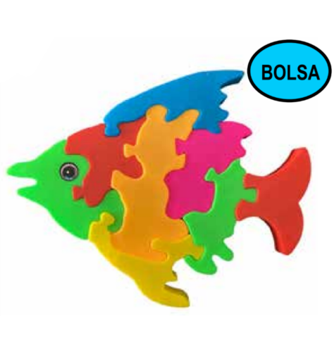 JUEGO - ROMPECABEZAS ENCASTRABLE X 8 PCS IJ1136