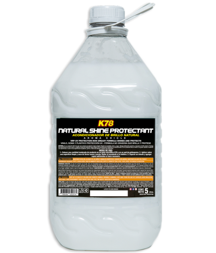 ACONDICIONADOR DE BRILLO NATURAL/NATURAL SHINE PROTECTANT 5 LTRS K78