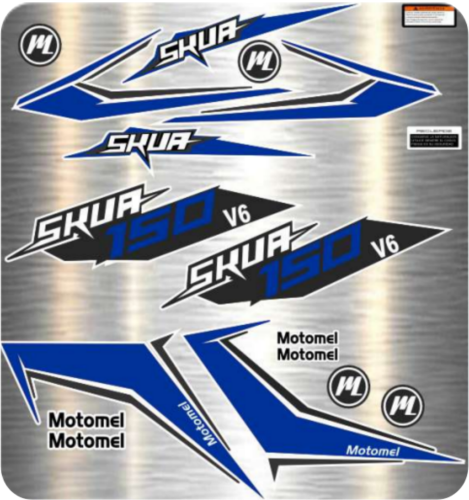 TIPO ORIGINALES PREMIUM LAMINADAS MOTOMEL SKUA 150 SK16
