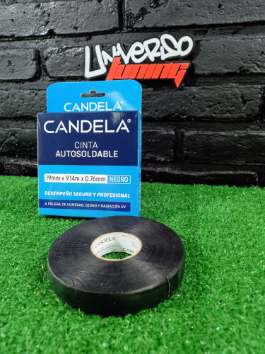 CINTA AUTOSOLDABLE ALTA TENSIÓN 1,9CM X 9,14M CANDELA 7935