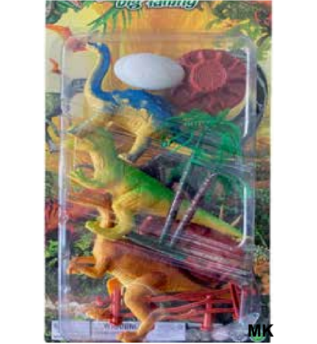 ANIMAL - DINO X 3 PCS C/ACC IJ1073