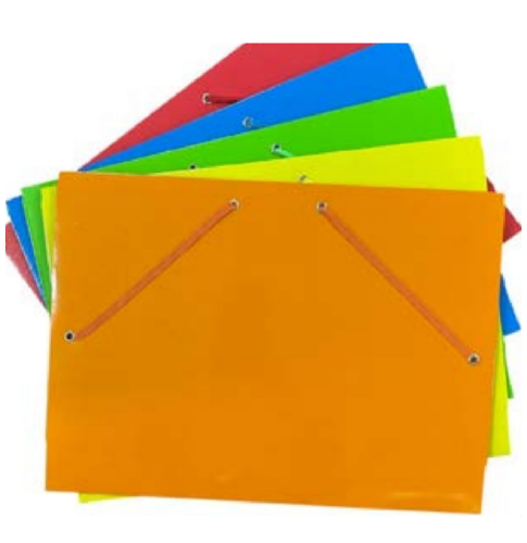 CARPETA 3 SOLAPAS N°5 V/COLORES IL4008