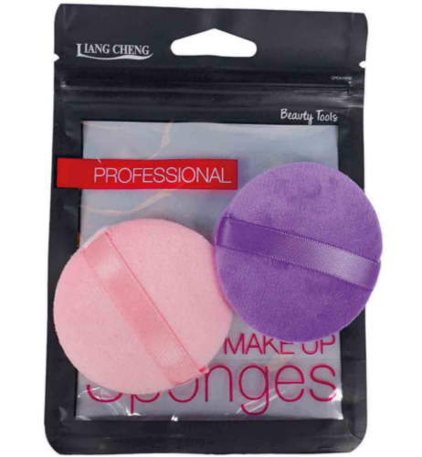 ESPONJA MAQUILLAJE DE TELA X 2 IG6818