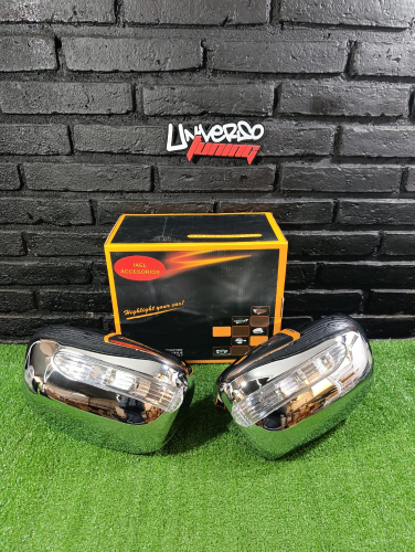 CACHAS ESPEJO X2 HILUX C/LUZ HASTA 2015 IAEL DB-154L